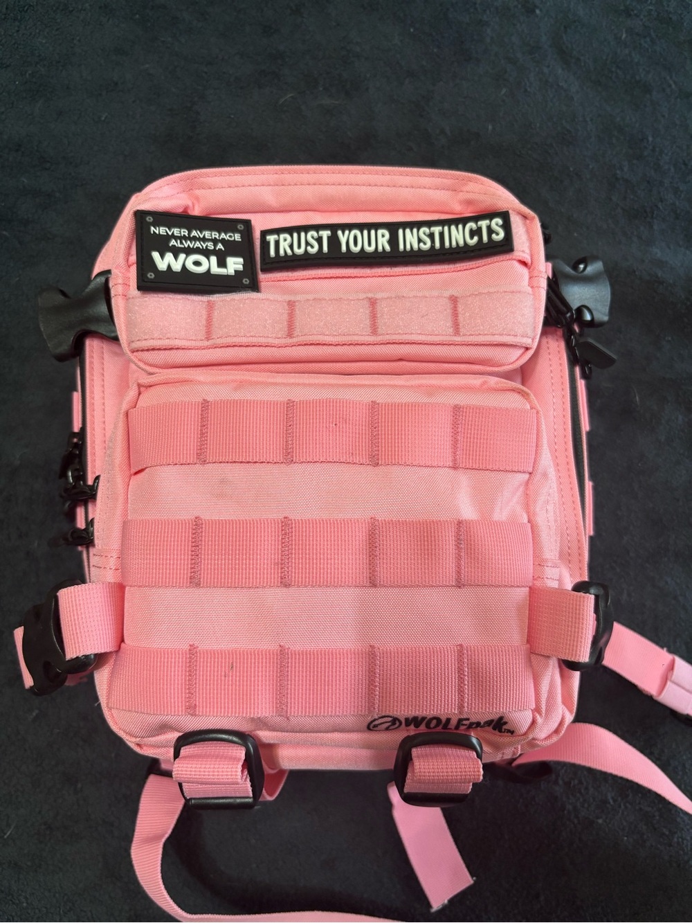WOLFpak 9L Mini Knockout Pink Tactical Backpack - Picture 3 of 9